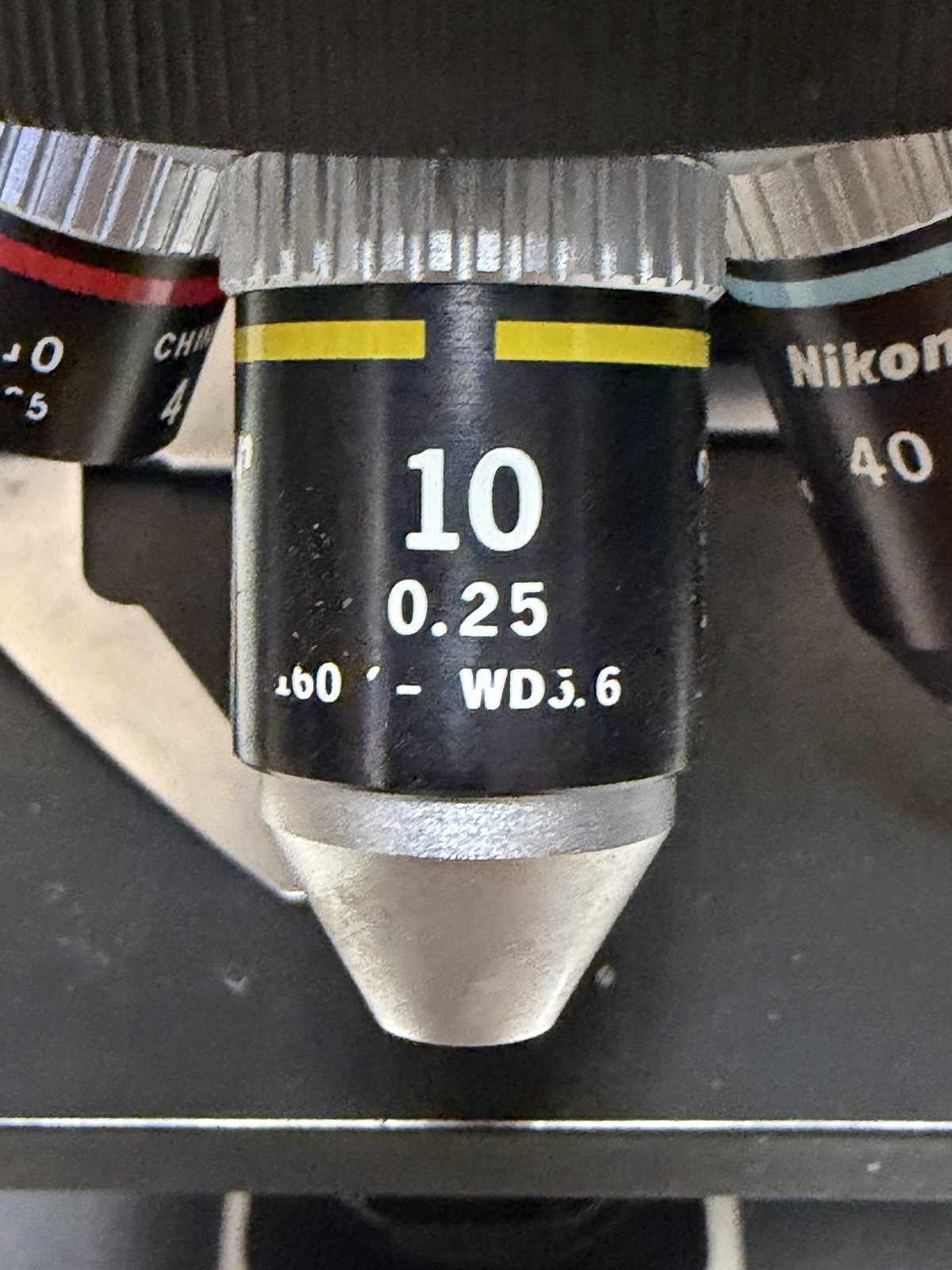 NIKON Alphaphot 2 YS2-H Binocular Microscope with 4 Objectives 4x 10x 40x 100x