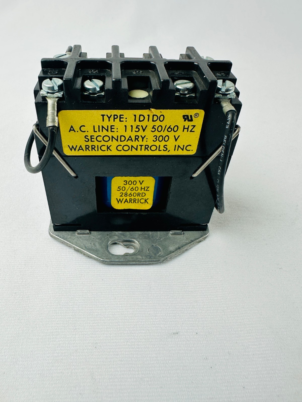 Warrick Controls 1D1D0 Electromechanical Control Relay