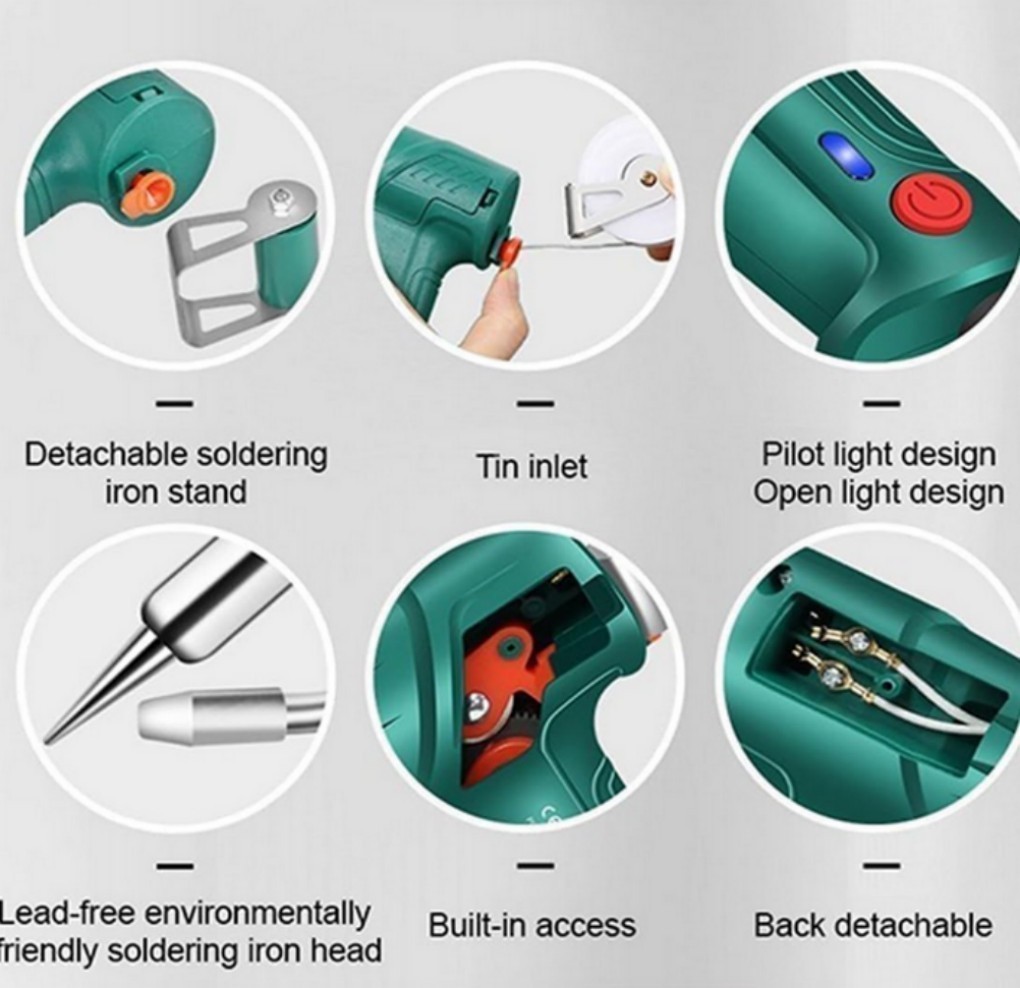 Built-in Heated Industrial (tin)welding tool,Handheld welding kit 2026