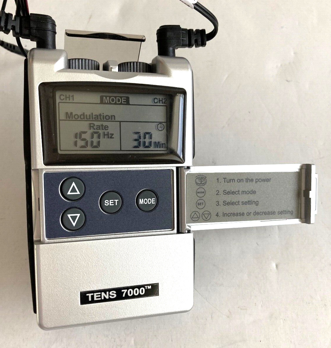 NEW Tens 7000 With Accessories and Official OTC Electrodes