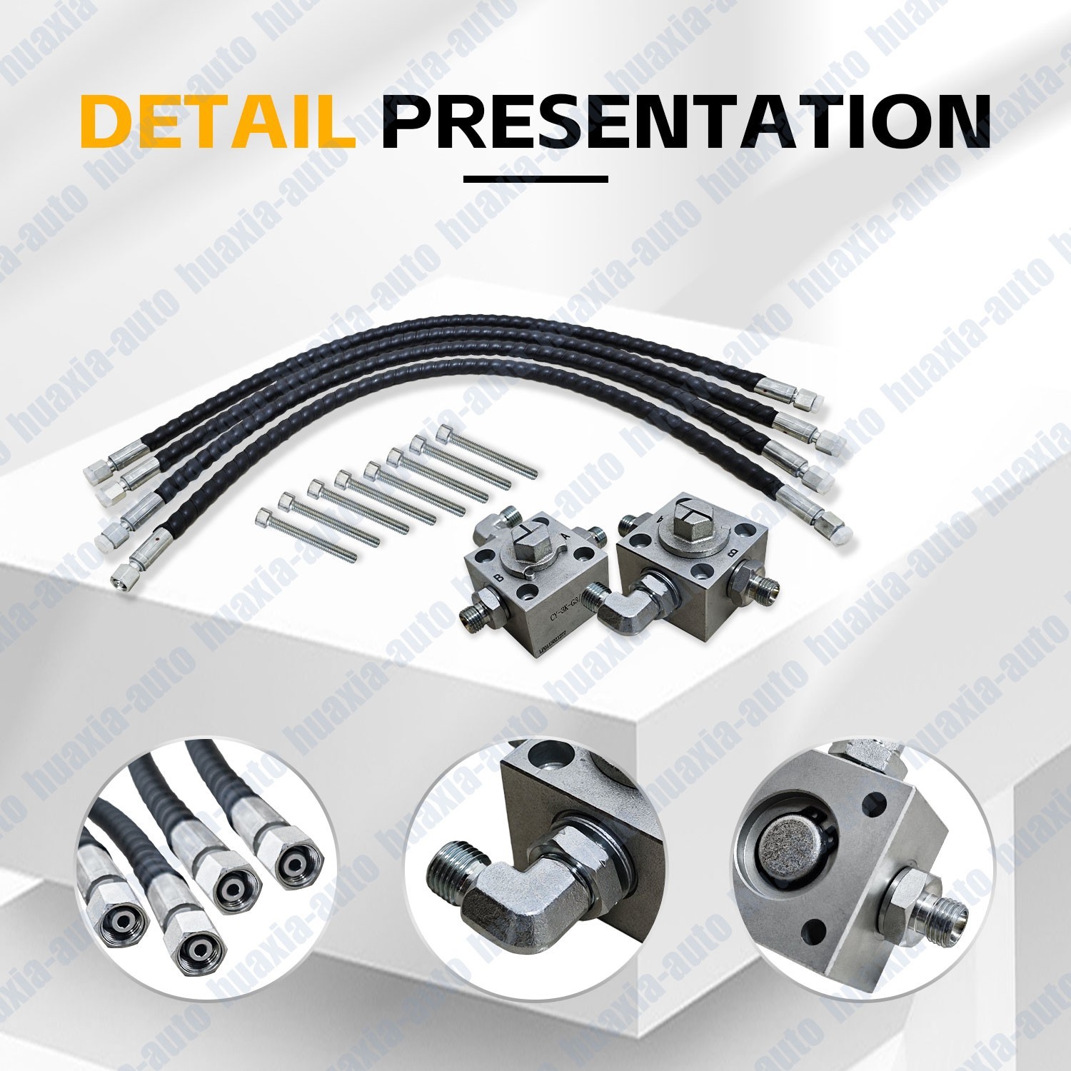 2 Three Way Diverter Valves Excavator for 1-2 ton Chinese Mini Excavator
