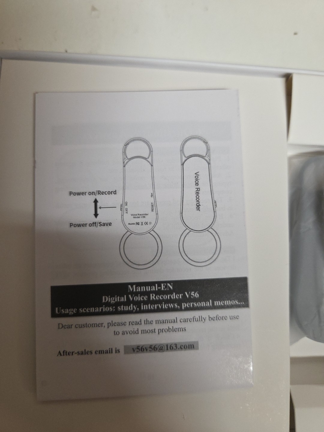 128GB Digital Voice Recorder USB Rechargeable MP3 WAV Interview Meeting NIB