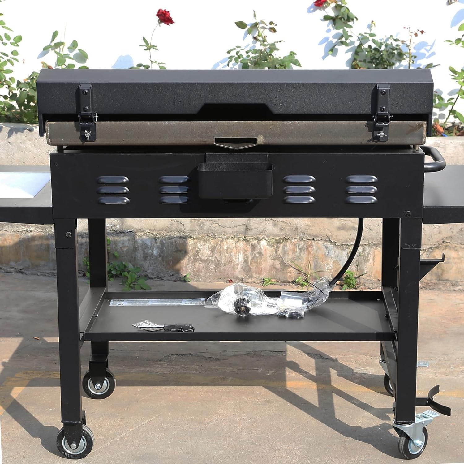 Griddle Lid Back-hinged Design for 36″ Blackstone Griddle,Nexgrill,Member Mark G