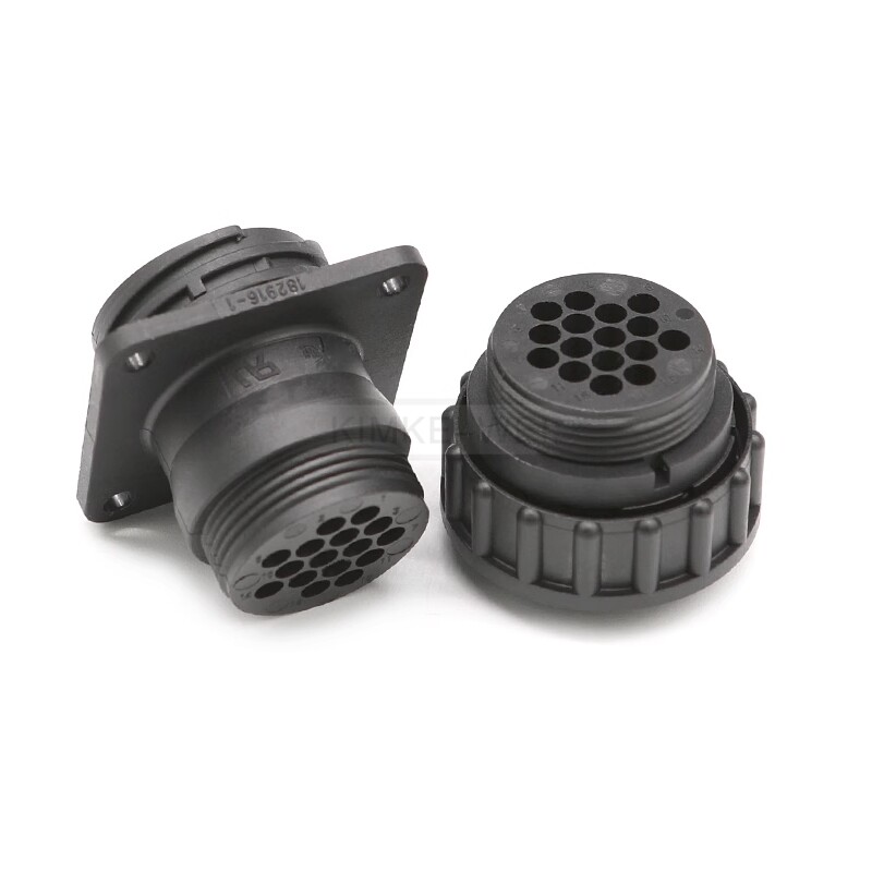 16 Pin/Way TE/AMP/TYCO CPC Series Circular Male Female Connector Plug Socket Kit