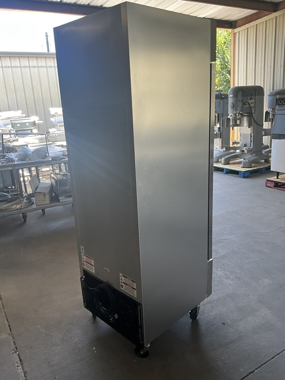 New 2025 True T-23-HC 23cf Single Door Reach In Refrigerator on casters