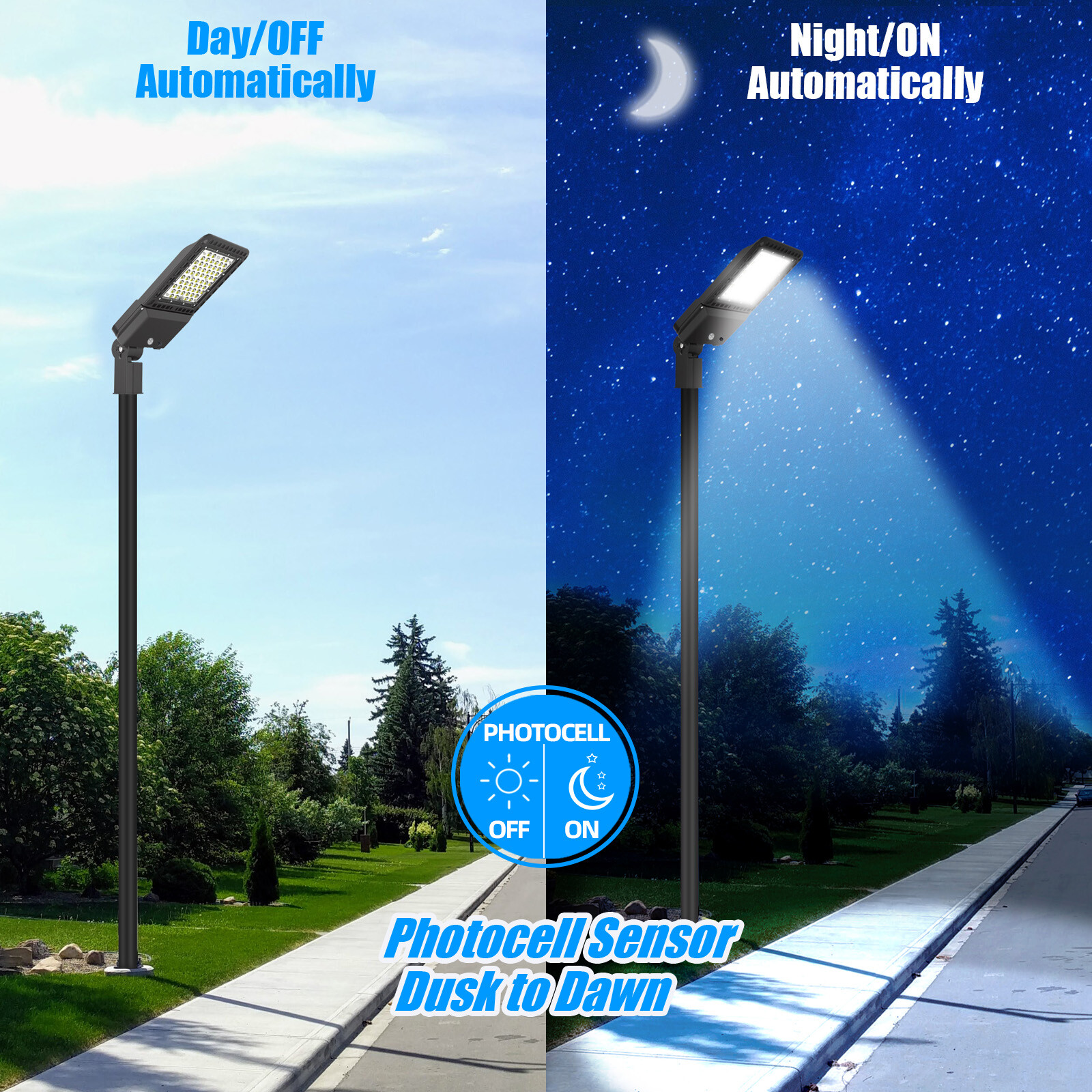 200W led Parking lot Light Street Shoebox Pole Light Commercial Led Stadium Lamp