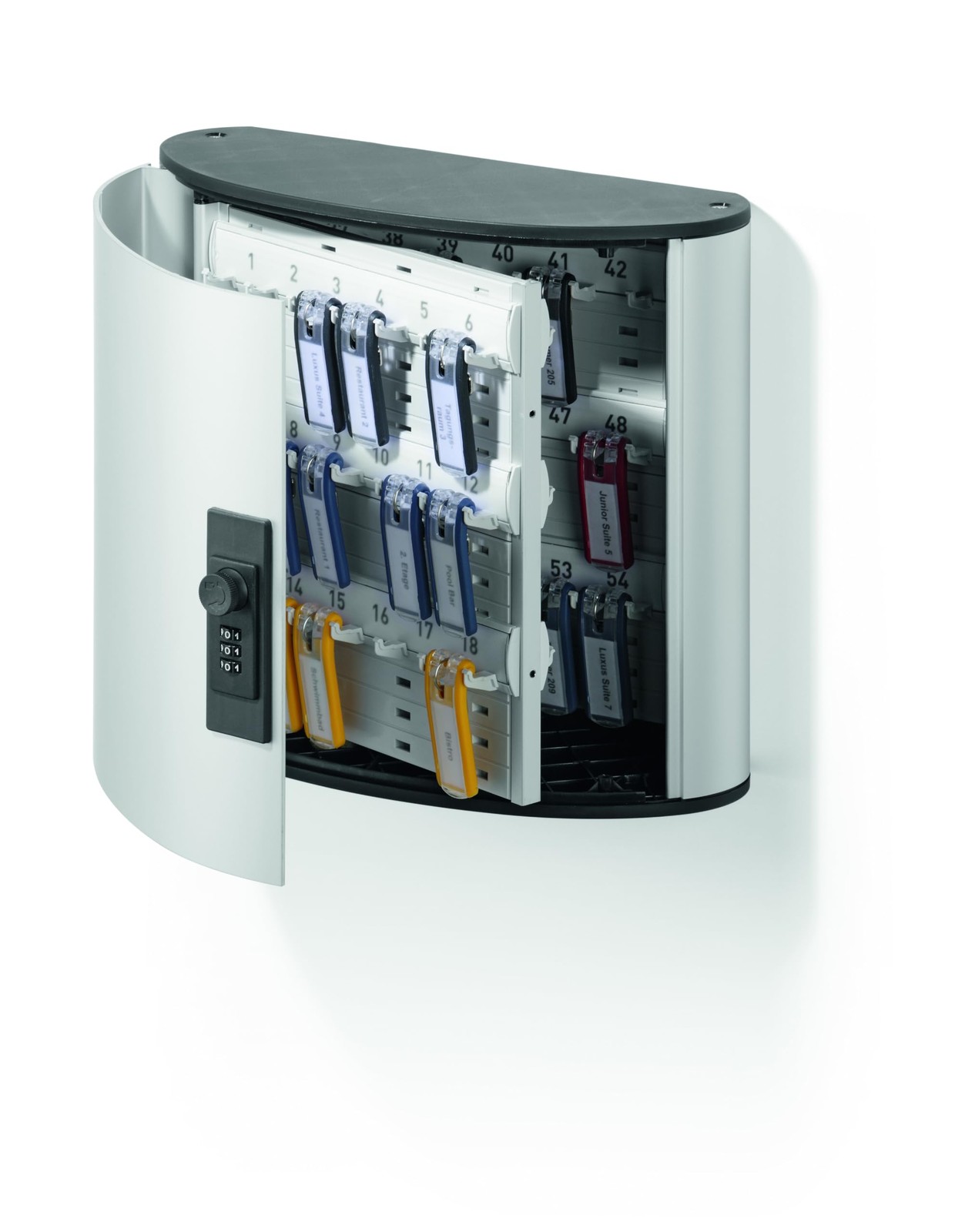 Key Safe Box 54 – Wall Mounted Lockable Key Holder Cabinet with Combination L…