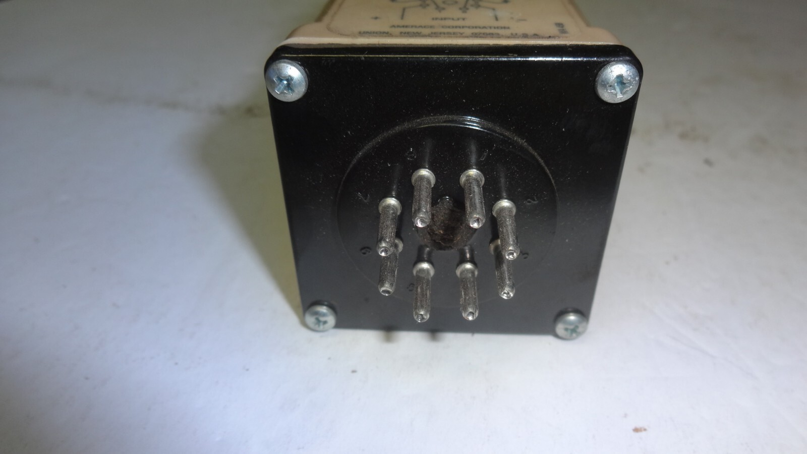 Agastat SSC12EBA 24V Ac/Dc 8 Pin Timing Relay .5 – 15 seconds