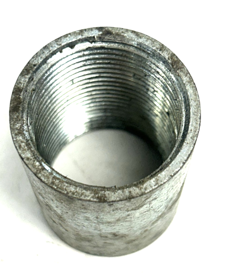 ECN- KORNS GALVANIZED CONDUIT COUPLINGS 1″ FNPT GALCPLG 11.5 TPI (LOT OF 10)