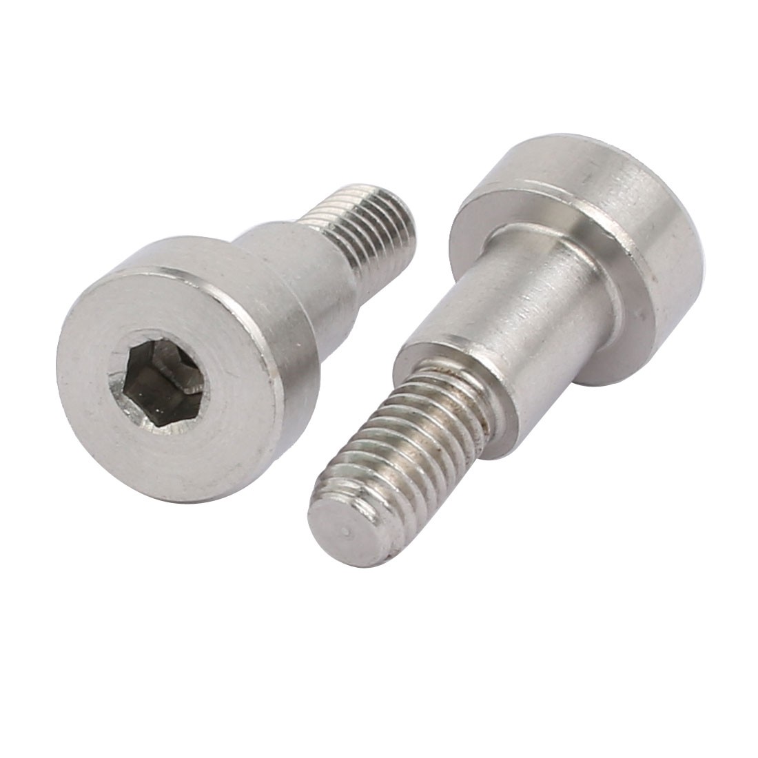 Stainless Steel Hex Socket Shoulder Bolt 8mm Shoulder Dia 10mm M6 Thread – 5pcs