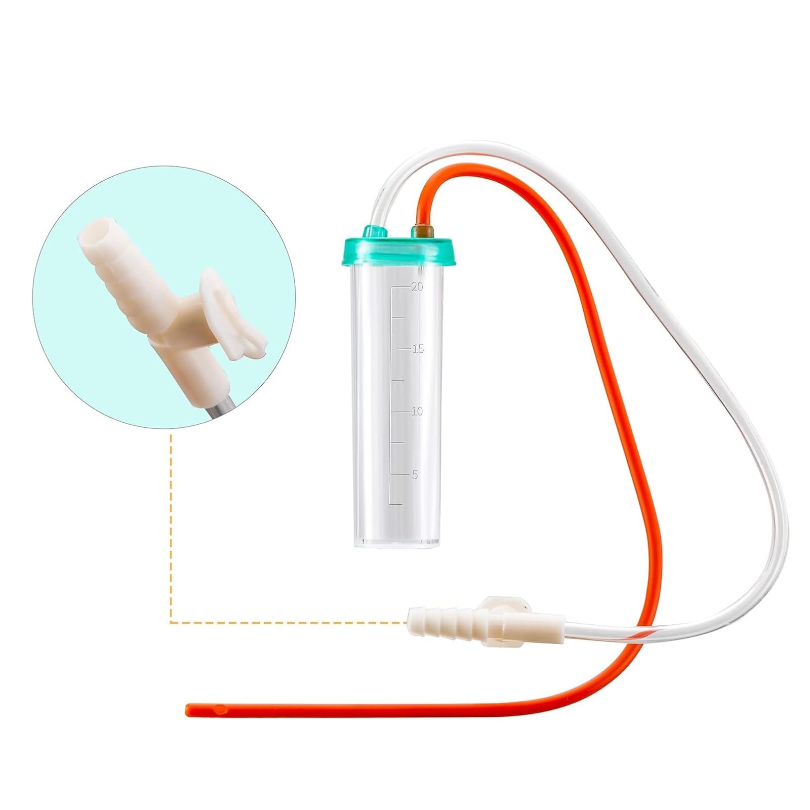 Newborn Puppy Kitten Small Animal Sterile Mucus Extractor Suction Catheter, A…