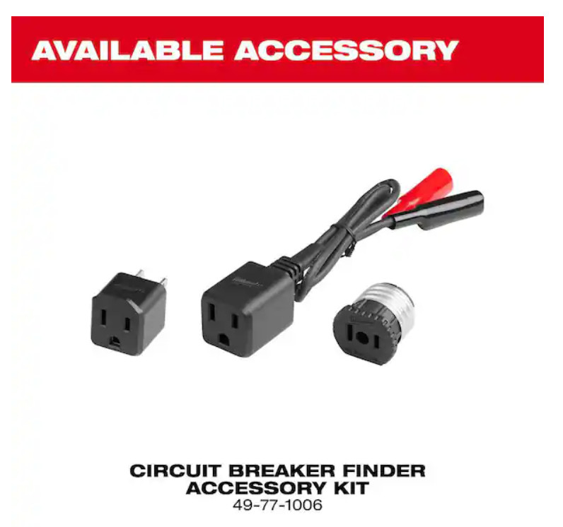 Milwaukee 2222-20 Circuit Breaker Finder with LED | Pack of 1