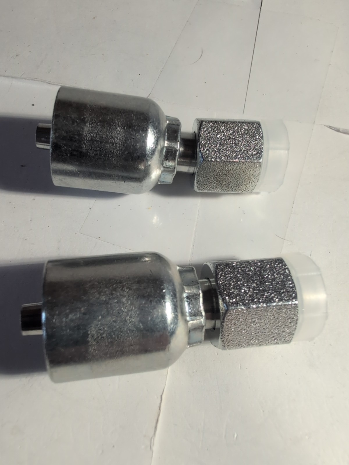 M14x1.5 Din X 1/4 I.D Hydraulic Crimp Hose Pair Of 2 For Agt Miva Rippa CFG Ats