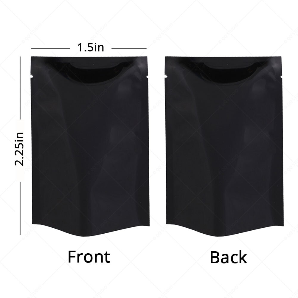 100/200 Foil Mylar Heat Seal/Zip Seal/Stand Up Pouch Blind Bag Food Storage