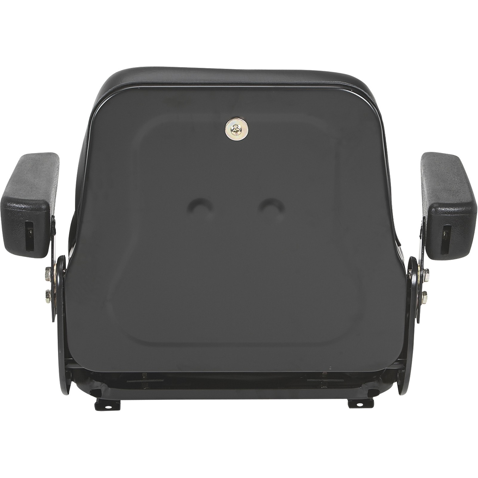Black Talon Universal Folding Bucket Seat with Armrests, Black, Model# 355000BK