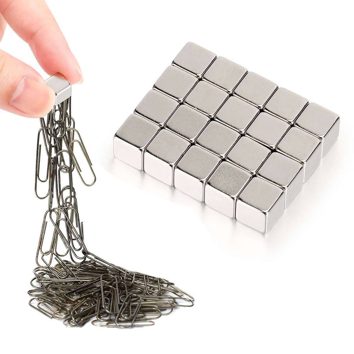 20-100Pcs LOT Neodymium Block Square Magnet 8x8x8mm N45 Super Strong Rare Earth