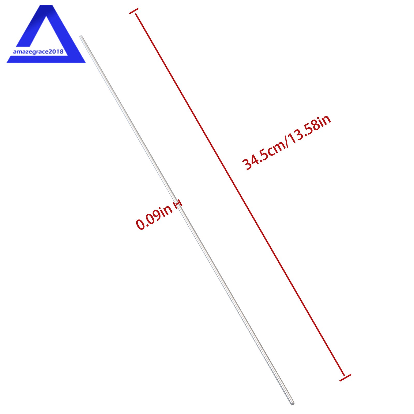 E4043 Aluminum Electrode Rod 3/32″ × 14» – 2 Lbs for Easy Welds and Repairs