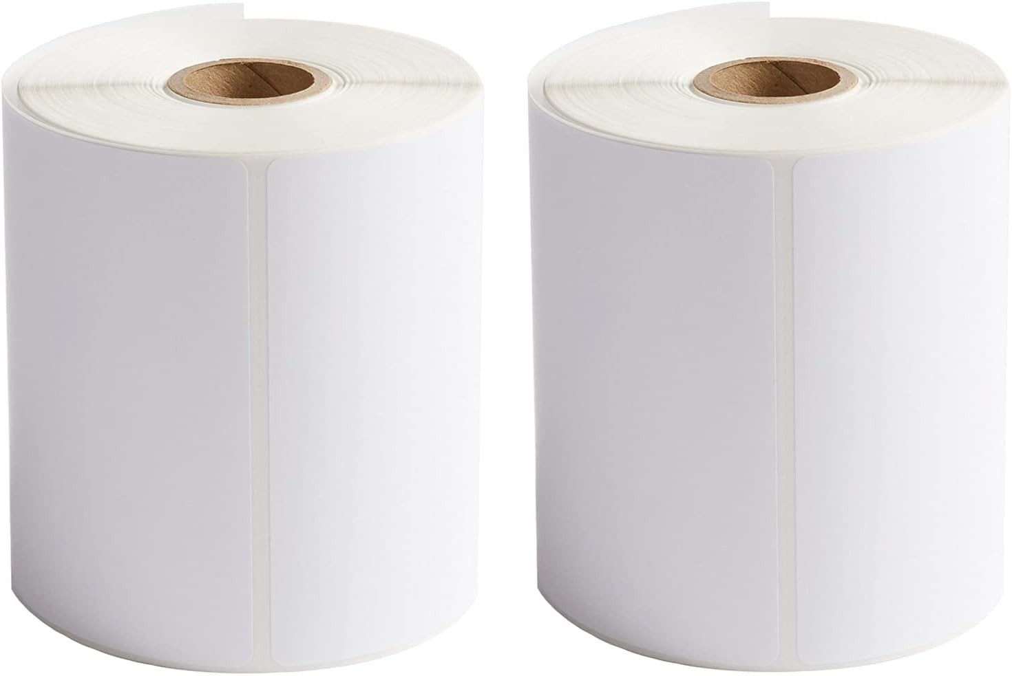Funglam 2 Rolls 4X6 Direct Thermal Shipping Labels, 250 Labels/Roll, 1” Core,