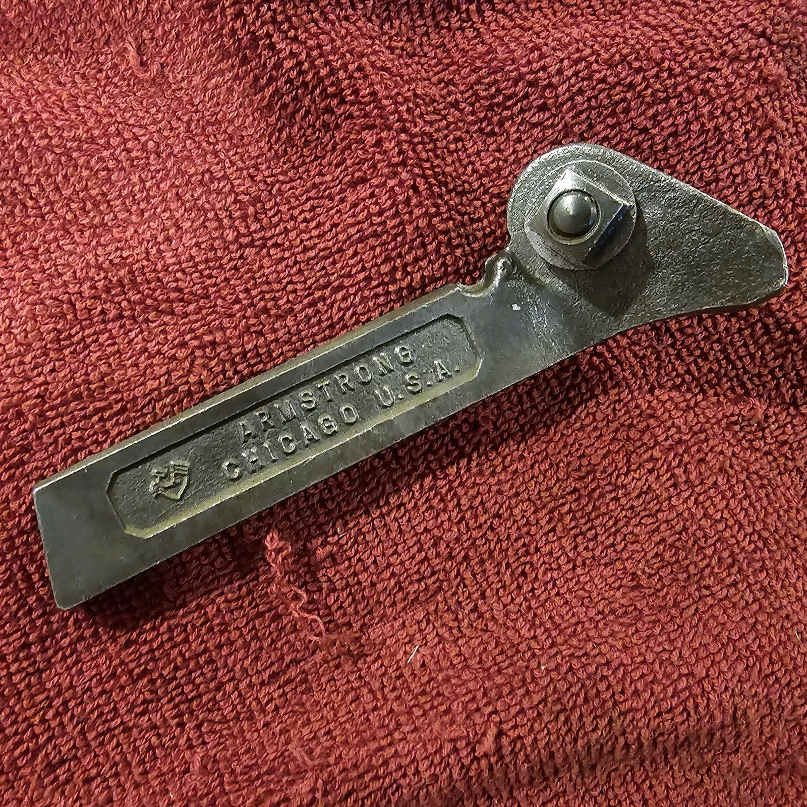 Armstrong Ace Right Cut-Off Lathe Tool Holder 5/16” X 3/4” Shank No.2020R #2