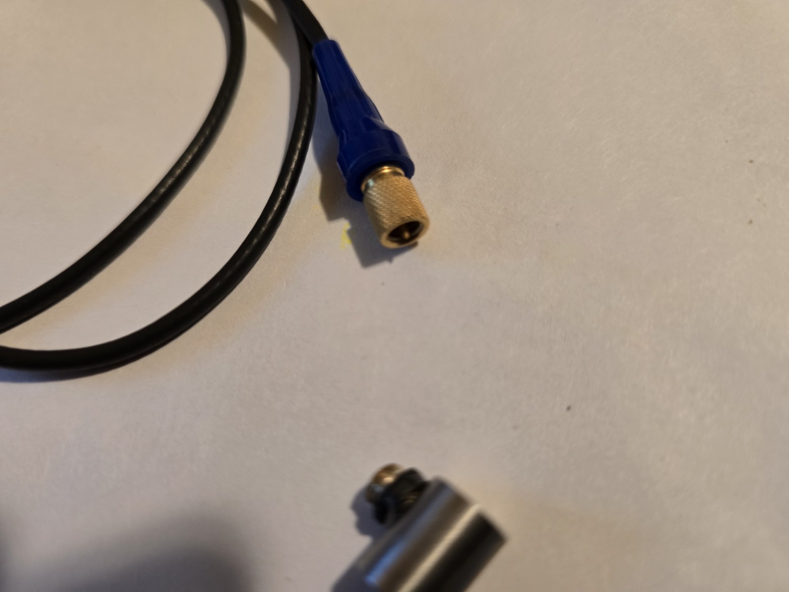 Olympus Panametrics M110 5MHz 0.25″ Ultrasonic Transducer Probe + Olympus LCM-74