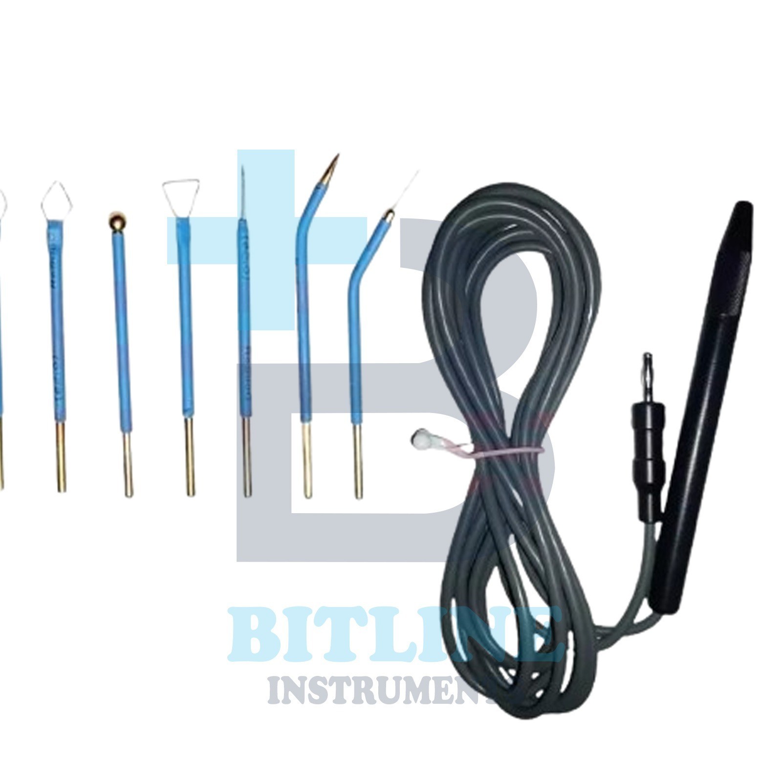 Ellman Surgitron Handpiece & Electrodes Set CE Certified Reusables-Tungsten Tips