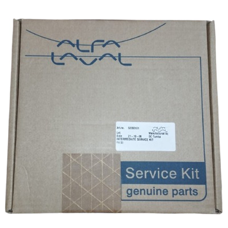 Alfa Laval Intermediate Service Kit 58988101 | Original New OEM Spare Kit
