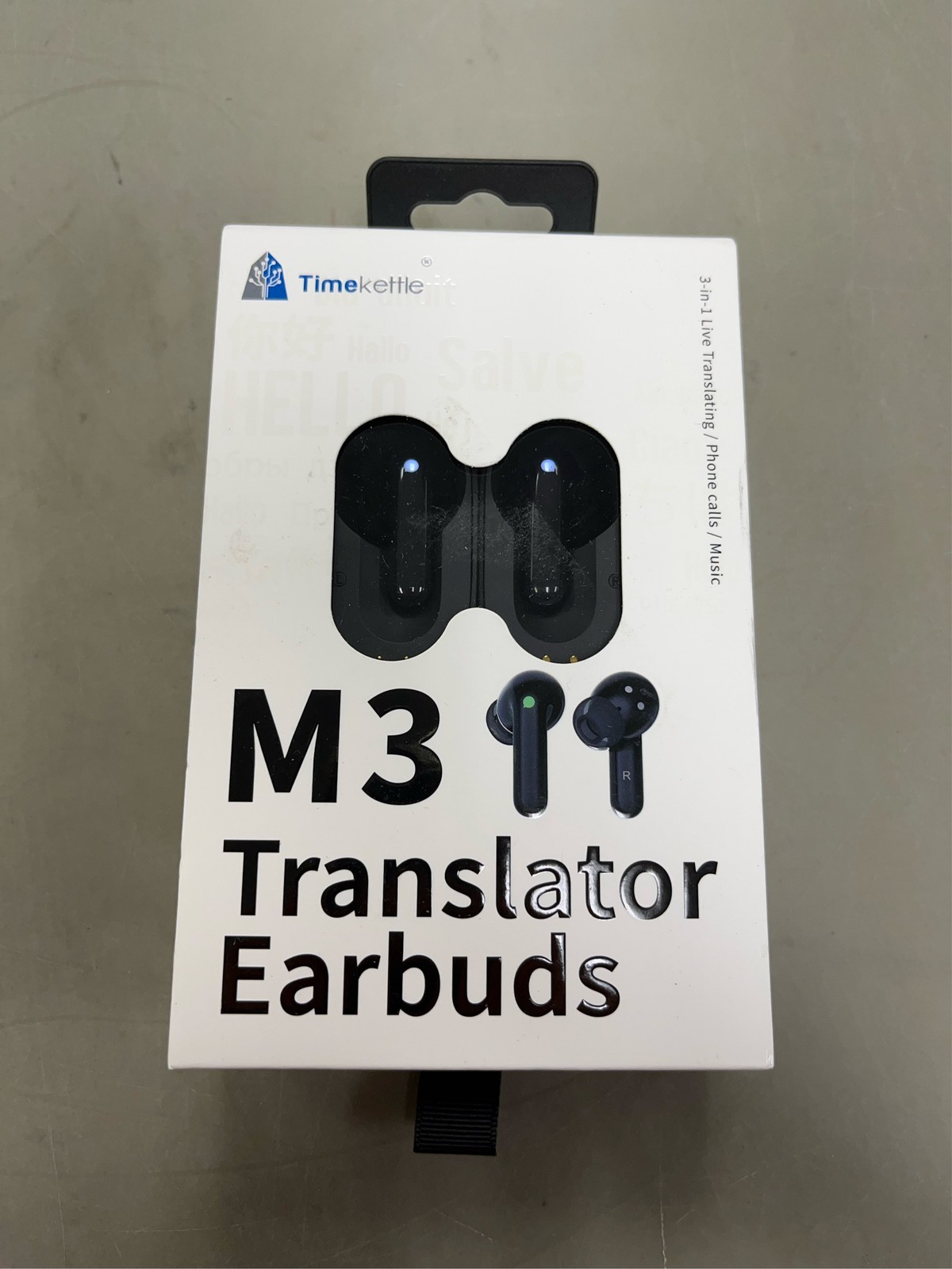 Timekettle M3 3 in 1 Language Translation Earbuds,43 Languages & 96 Accents, Off
