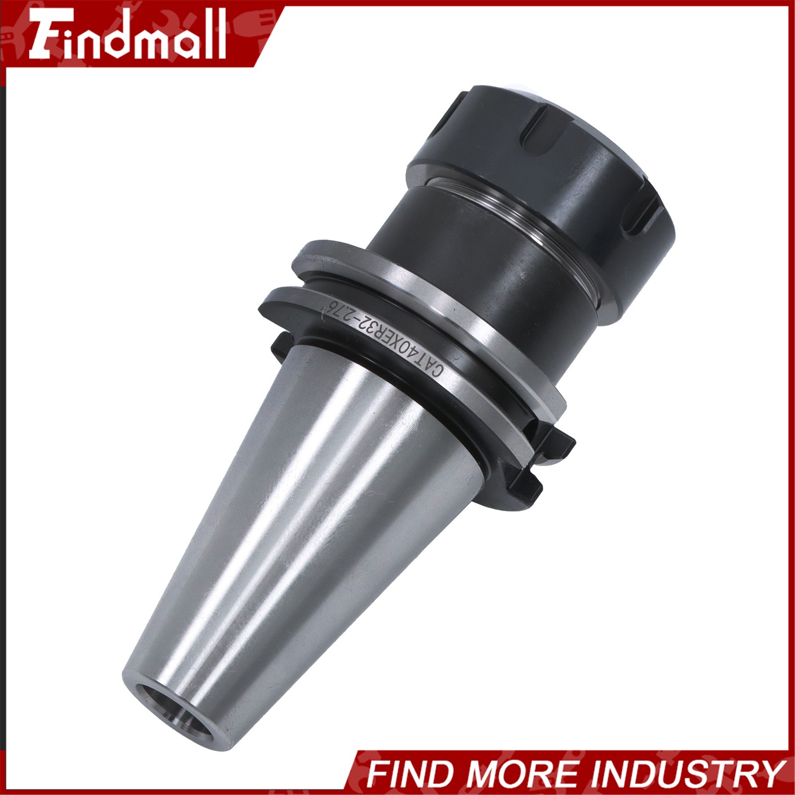 Findmall 10pcs CAT40 ER32 Collet Chuck Set 2.76″ 70mm CNC Milling Tool Holder