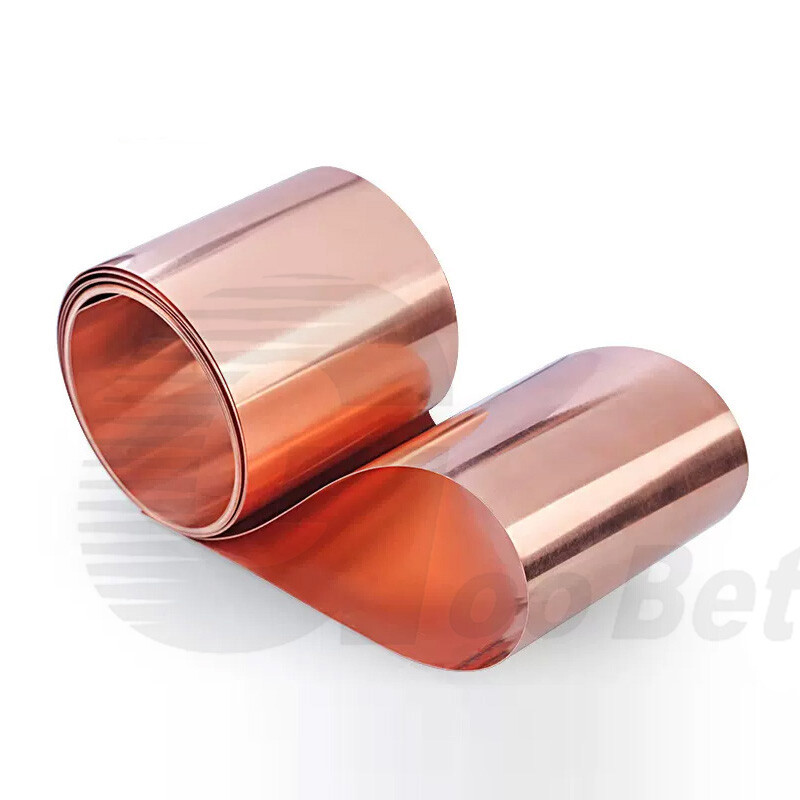 Thickness 1.0mm 99.9% Pure Copper T2 Cu Metal Sheets Foil Plate Strip Band Roll