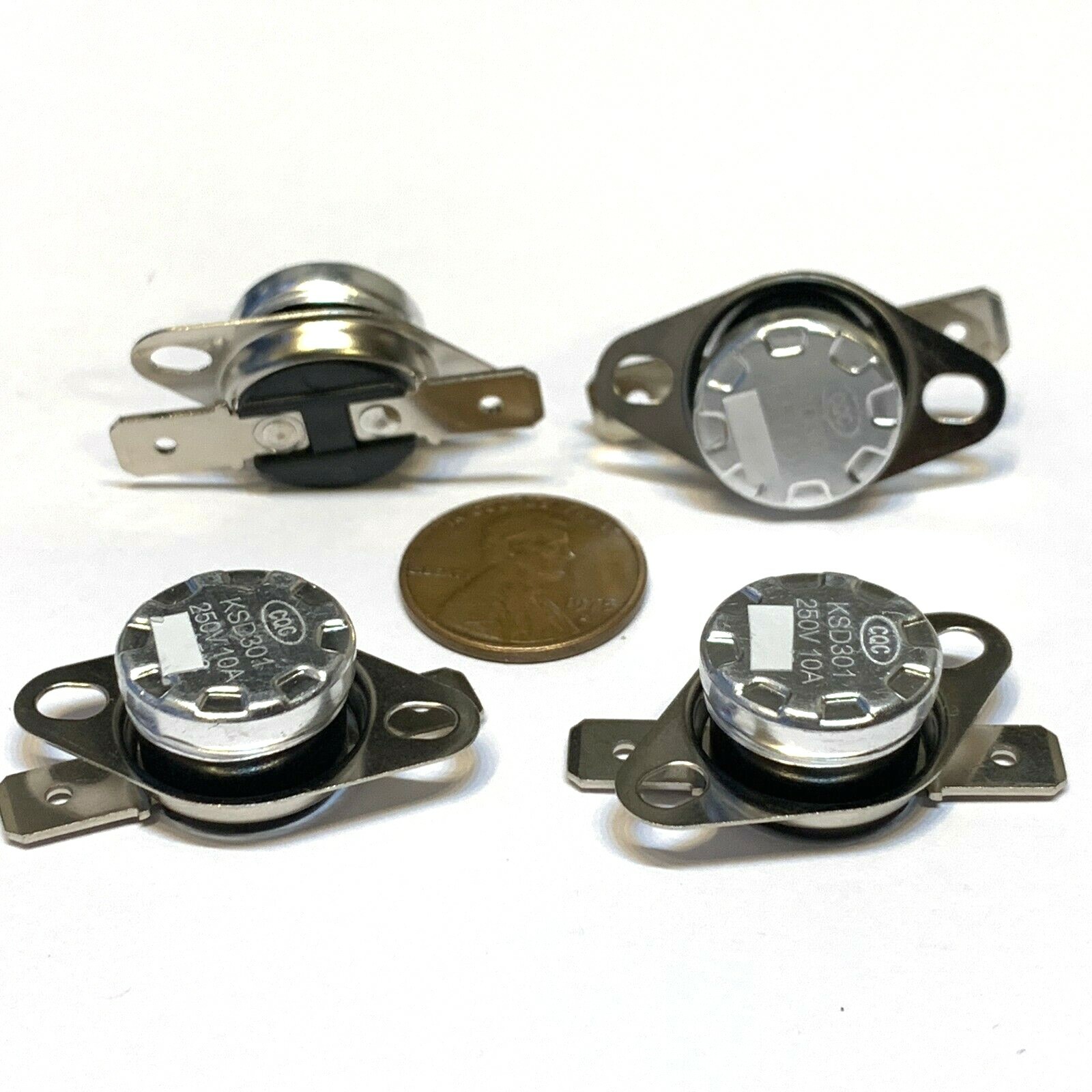4 Pieces N/C 85ºC 185ºF normally closed Thermal Thermostat switch KSD301 C26