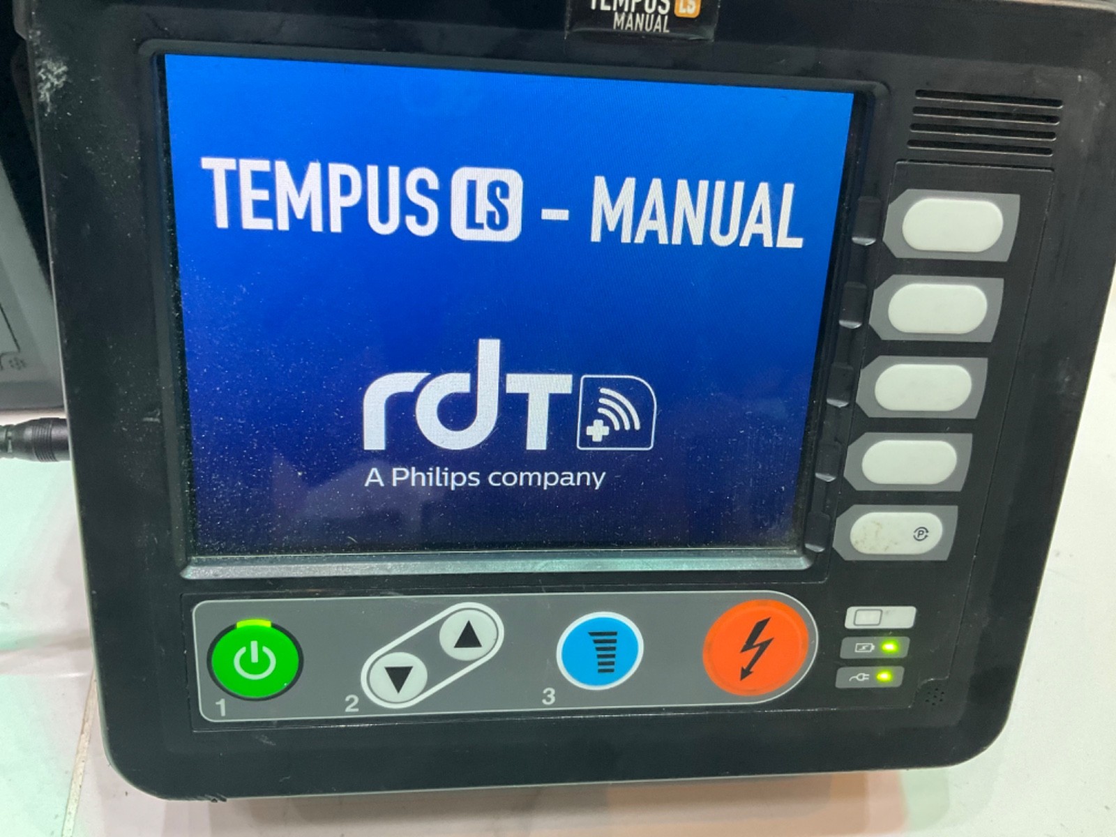 RDT Philips TEMPUS LS MANUAL DGE1 , 00-3020 (No Battery)
