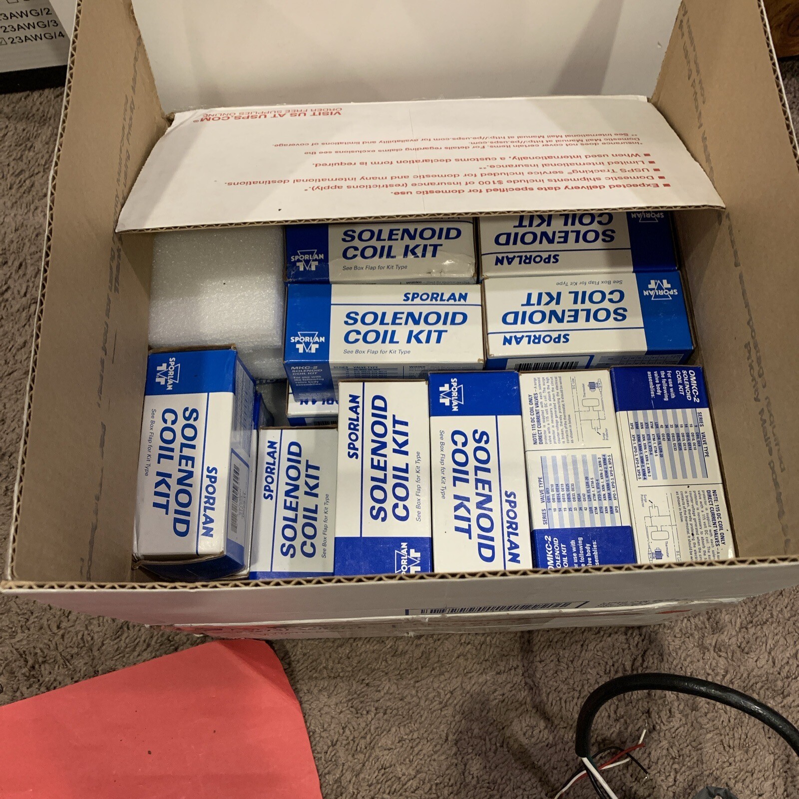 Sporlan Valve Co. MKC-2 120V 50-60 Refrigerant Solenoid Valve Coil Kit NOS NIB