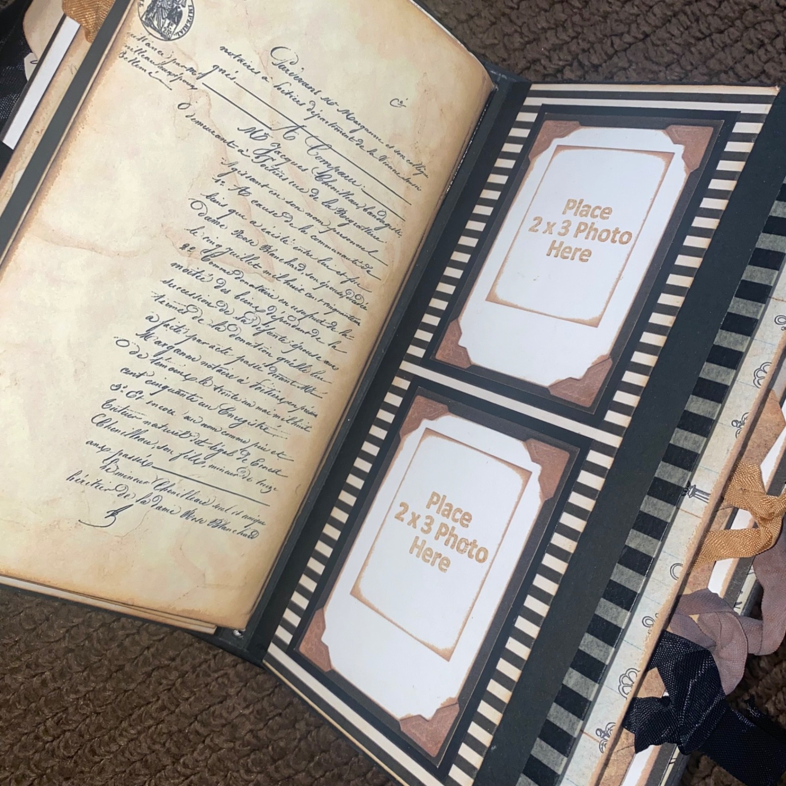 NEW Paris themed junk journal