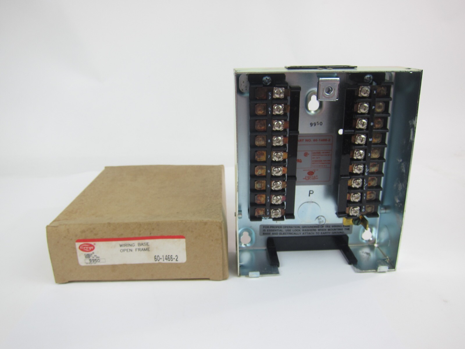 NEW Fireye 60-1466-2 Open Frame Wiring Base 6014662