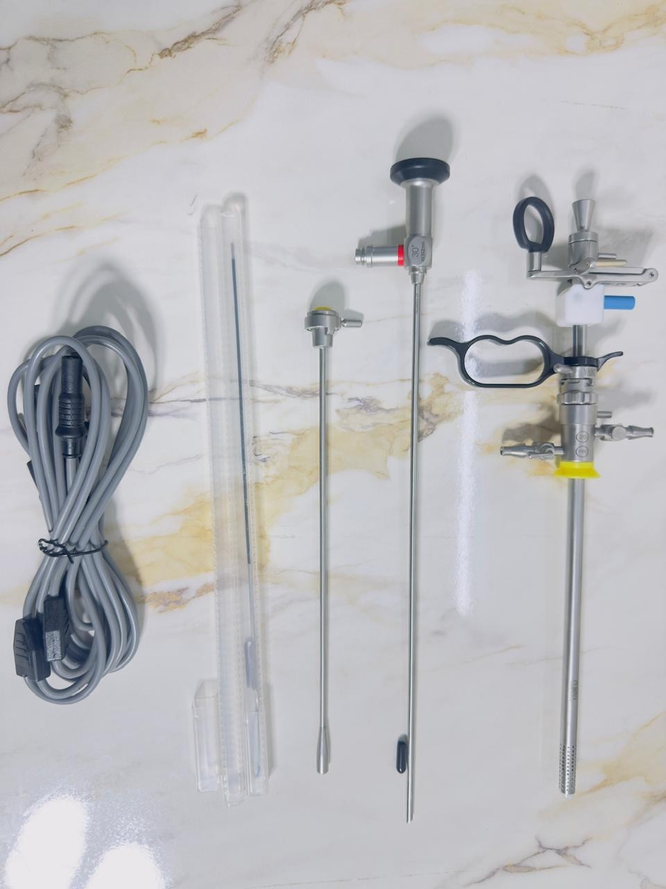 Bipolar Resectoscope Set Large, 24/26 Fr./Charr. with continuous flow And Loop