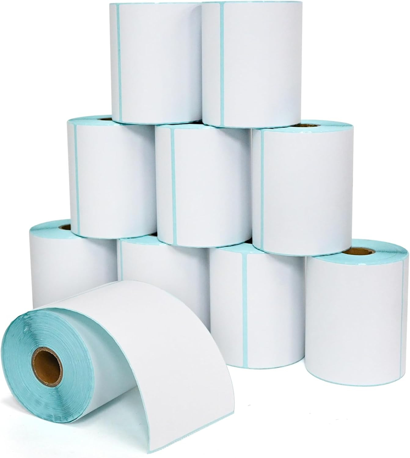 2500 PCS 4″X6″ Thermal Shipping Labels, 250 Labels/Roll, White