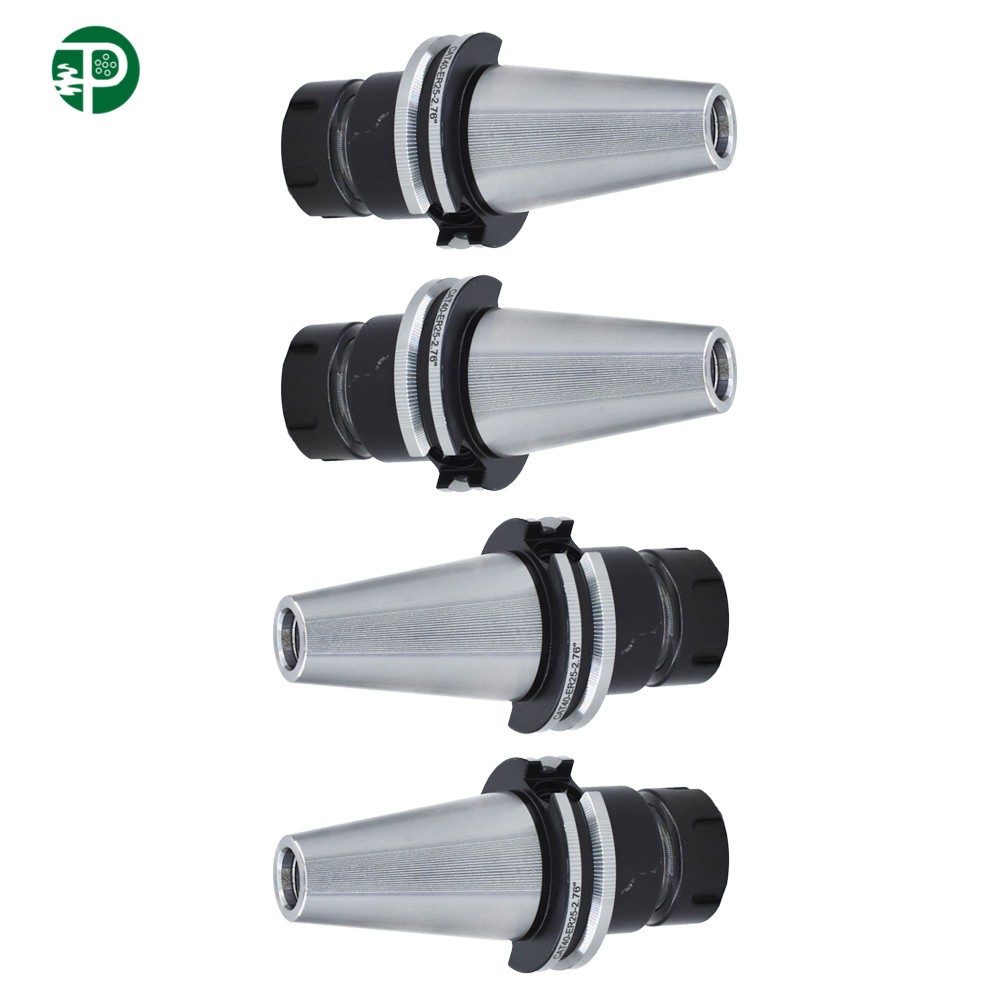 4Chucks CAT40 ER25 Collet Chuck W. 2.76″ Gage Length Chucks Tool Holder Set