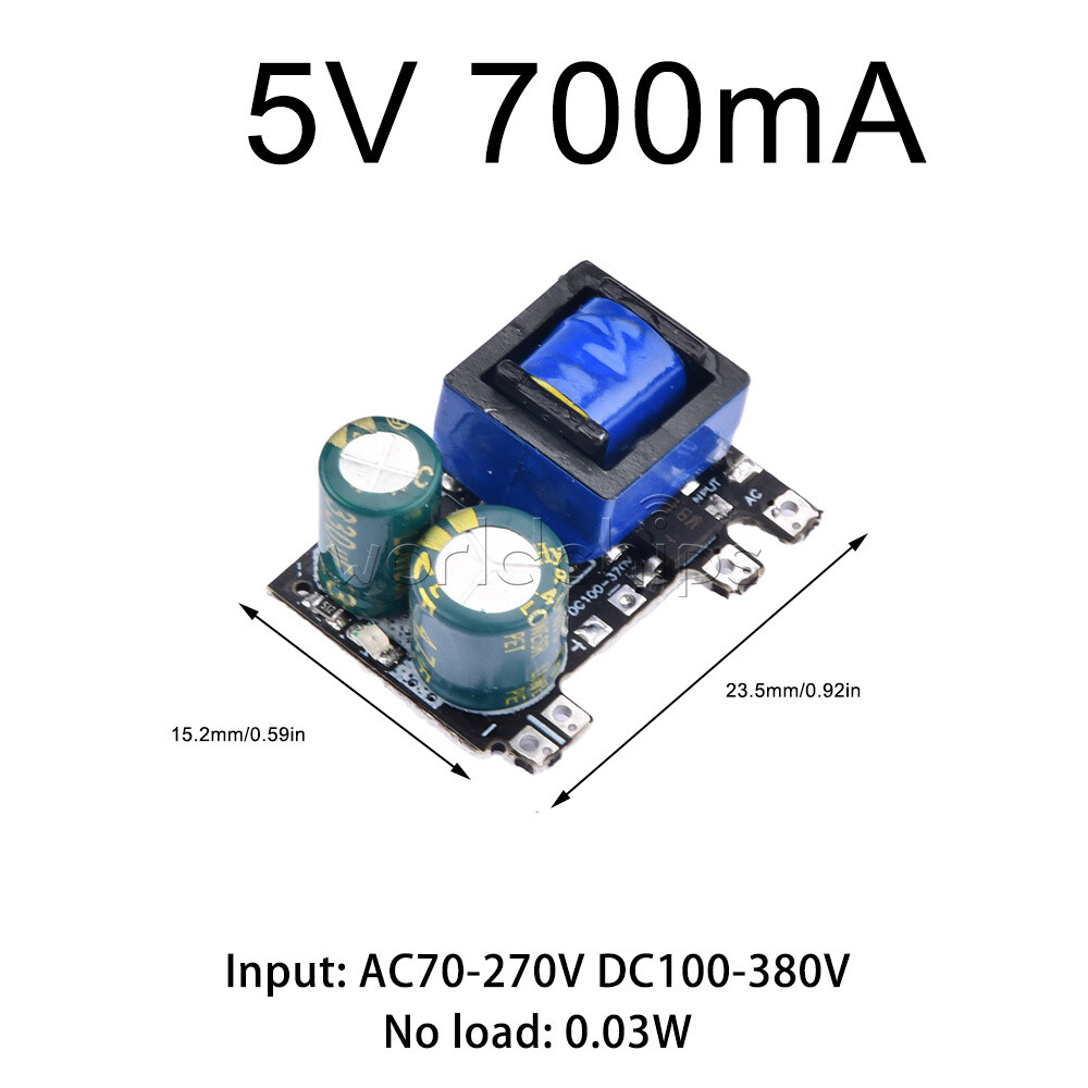 AC-DC Step Down (Buck) Voltage Regulator DC5/12V Disconnector Power Module New