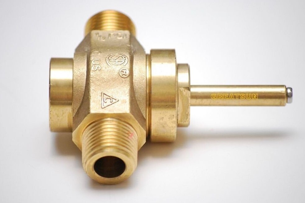 REPLACEMENT NATURAL CONTROL GAS VALVE FOR CHINESE WOK RANGE 1/2″ w/ TURN HANDLE