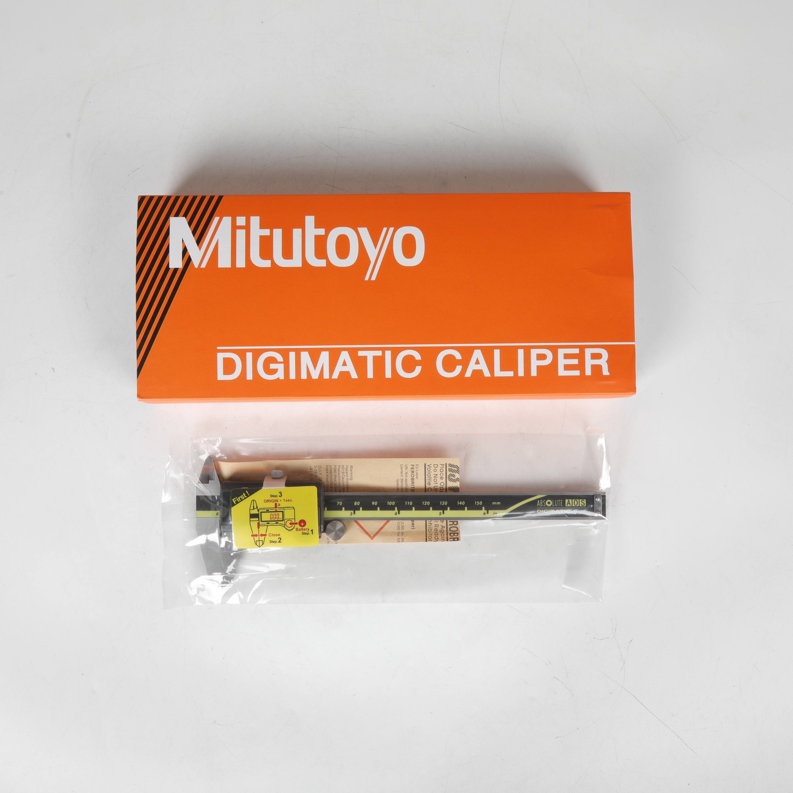 500-196-30 150mm/0-6 Absolute Digital Digimatic Vernier Caliper Mitutoyo New