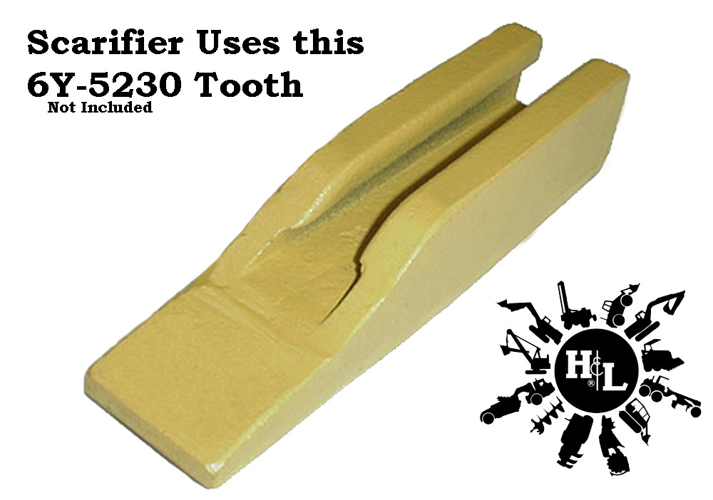 8110 Scarifier Ripper Shank Cat Design, Forged by H&L Tooth, use with 6Y5230