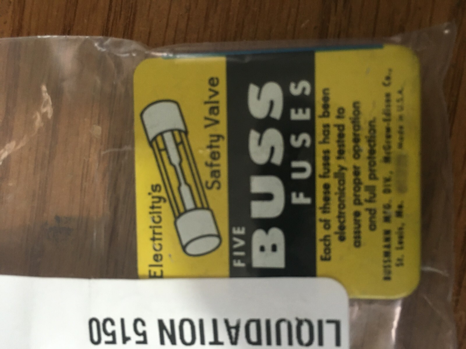 (5) AGW-6 6A 32 AC AGW Series Fast-Acting Glass Body Fuse