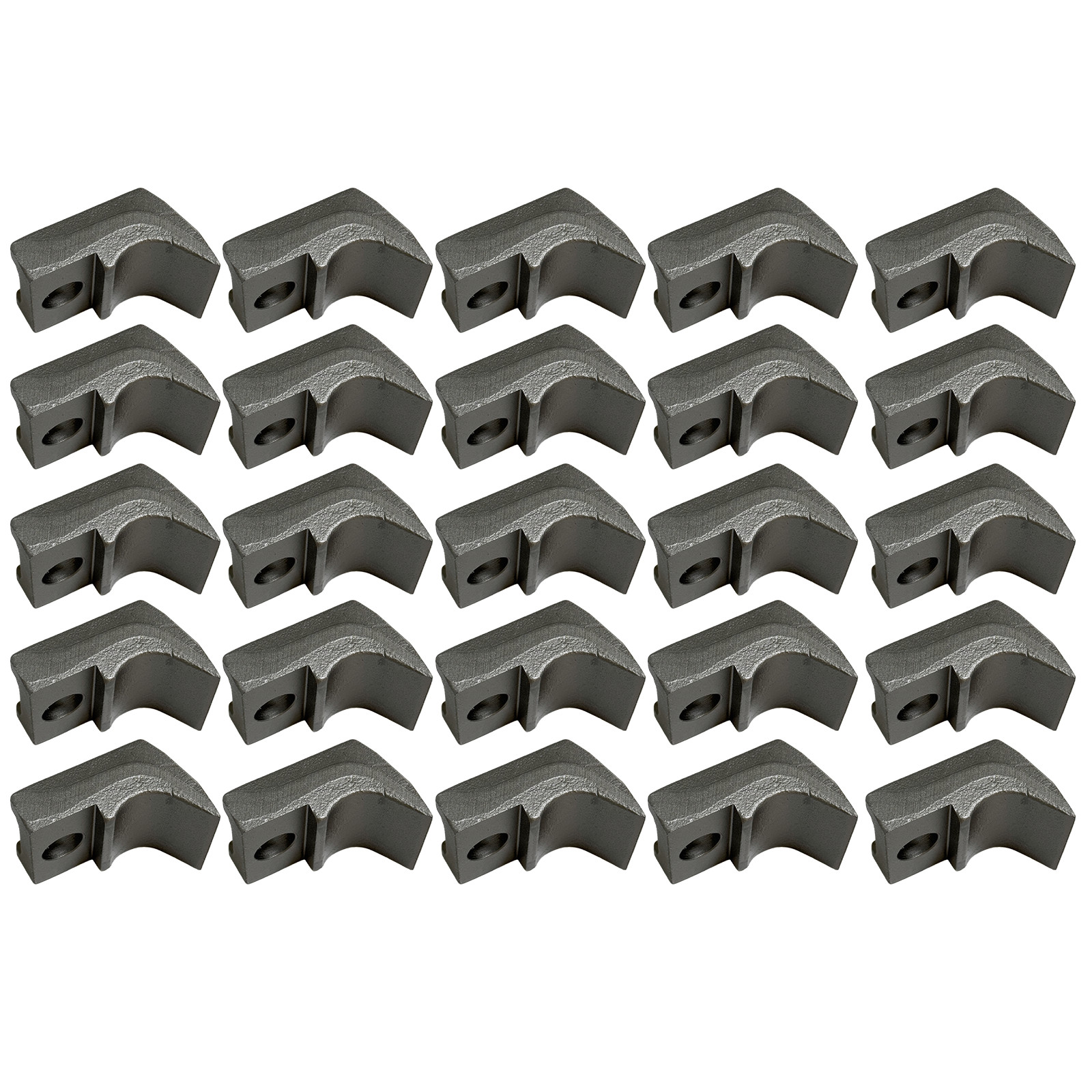 Fit For FAE CAT Mulchers With C/3 Rotor 570-21233 25Pcs C/3 Teeth US Stock