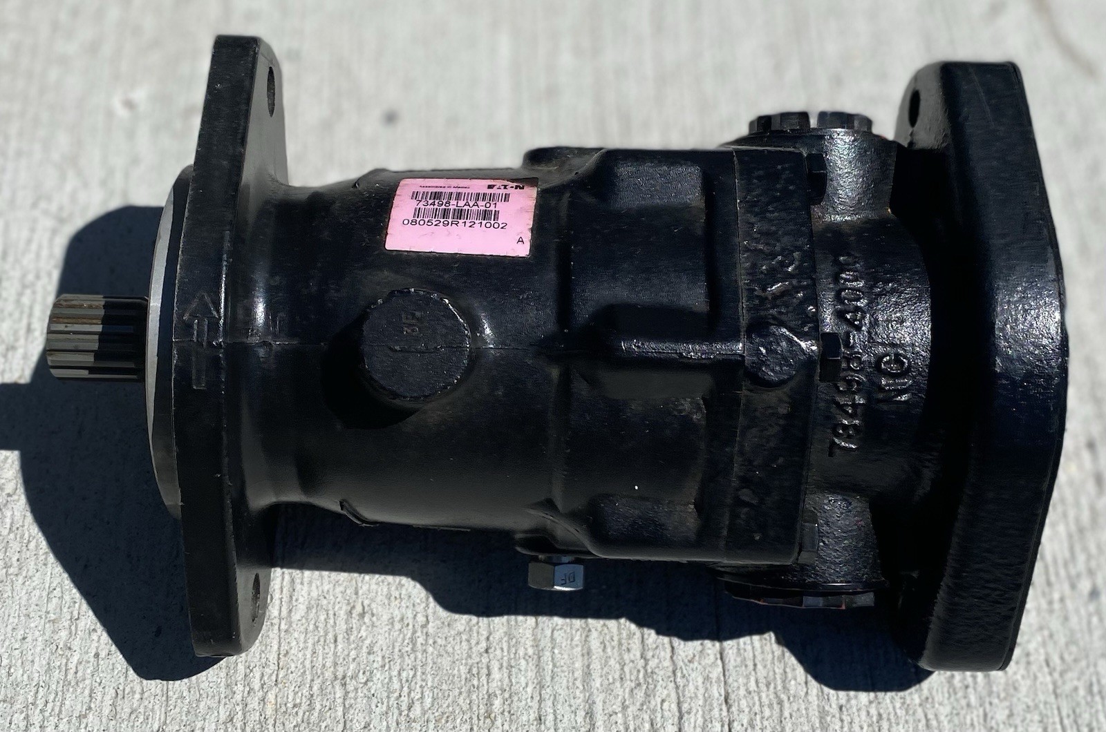 Eaton Alamo Rear Hydraulic Pump Assembly 001840 Fixed Piston 2.77 CID