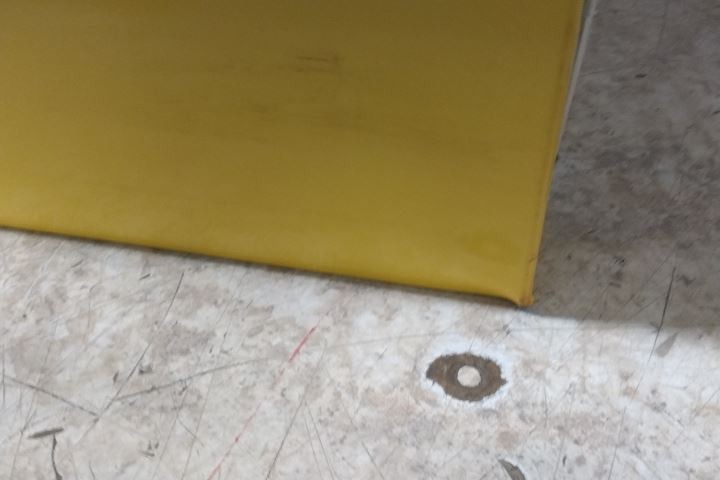 Justrite 890400 4 Gal Cap Yellow Steel Flammables Safety Cabinet