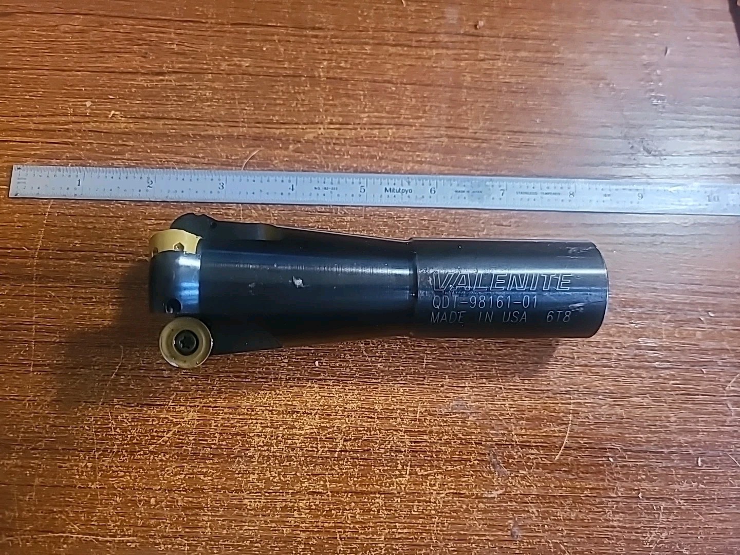 Valenite 2″ Radius Milling Cutter 1.25″ Shank QDT 98161 01