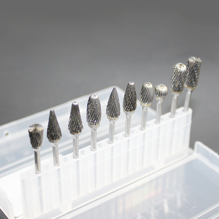 10 PCS Tungsten Carbide Dental Burs 2.35mm for Precision Polishing