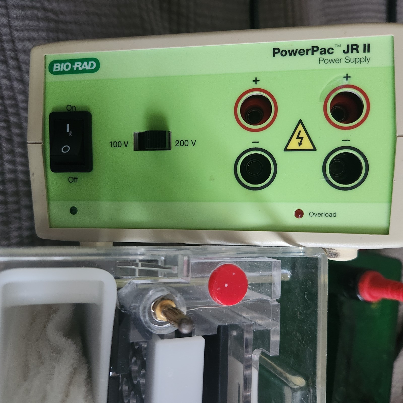 Bio-Rad Min Trans-Blot Cell 153BR & PowerPac JR II power supply