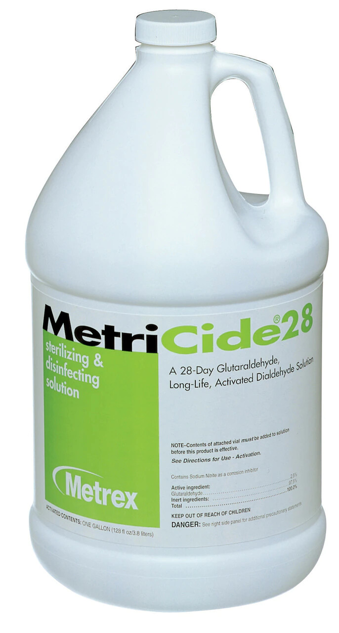 Metrex Metricide 28 28-Day glutaraldehyde Solution 1 gallon with Activator USA