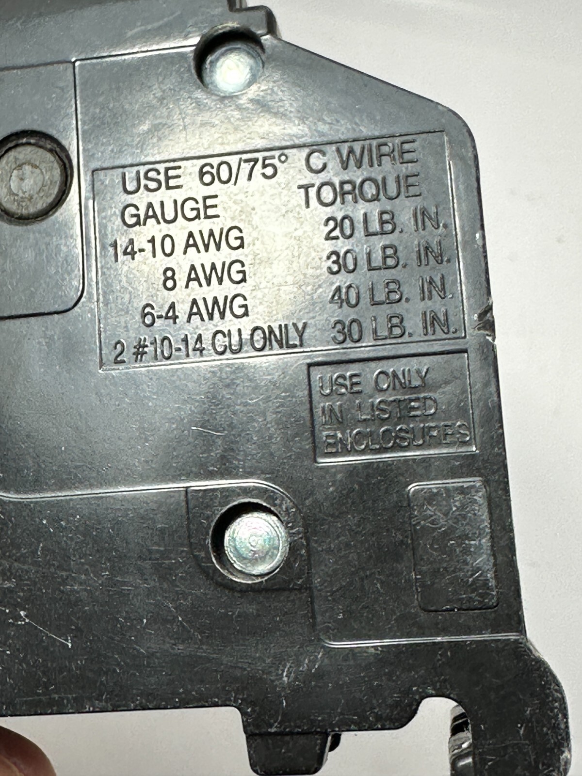 Eaton Type CH CHF240 40 Amp Double Pole Circuit Breaker 120/240V Common Trip